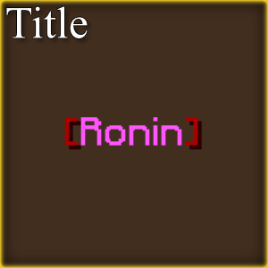 Ronin [Title]