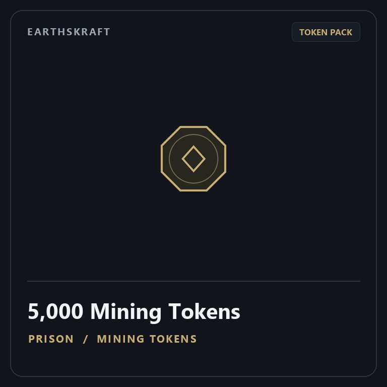 5,000 Mining Tokens