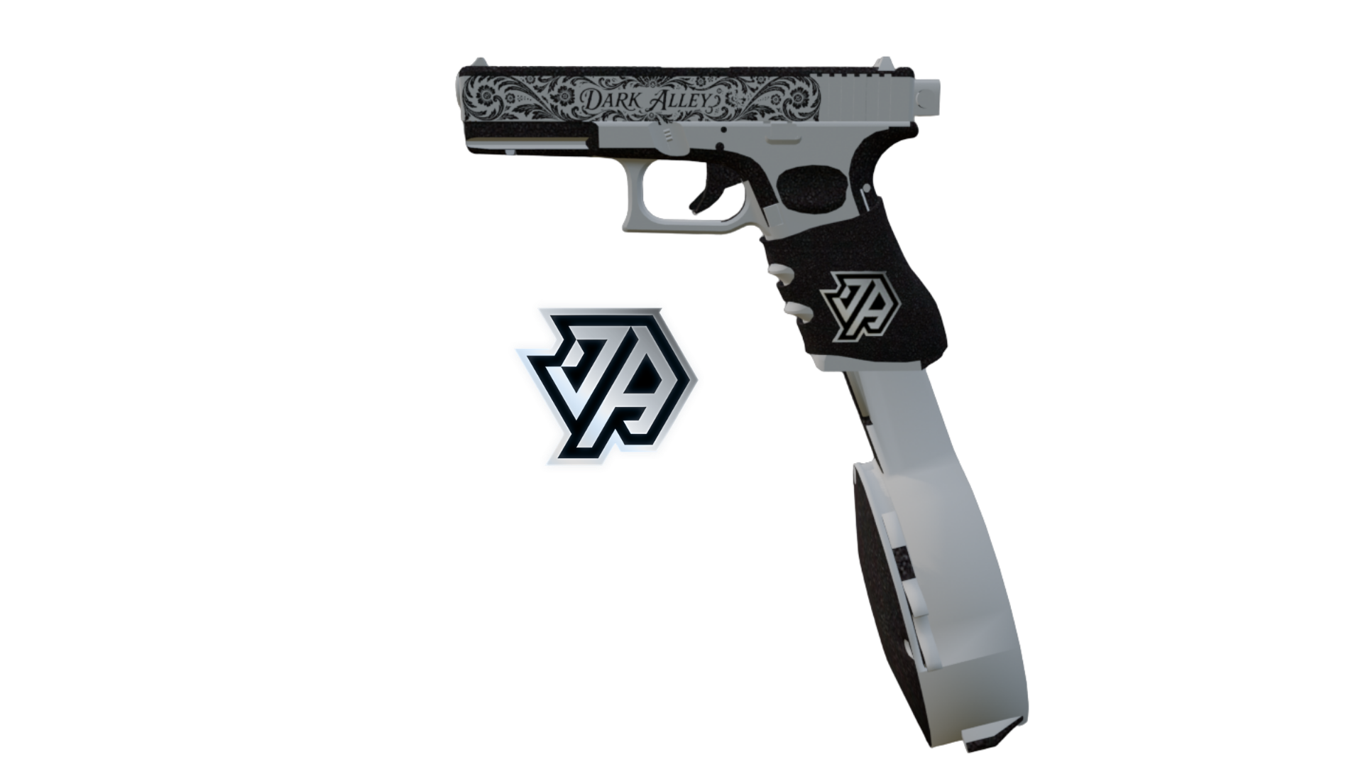 Silver Glock 17