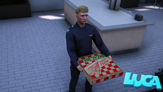 Luca German Fire Station Uniform
