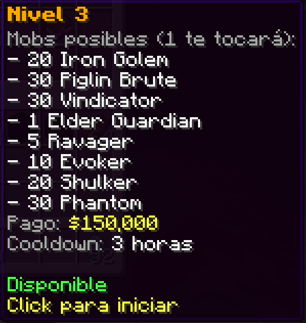 Misiones configurables (GUI + BossBar + Vault)