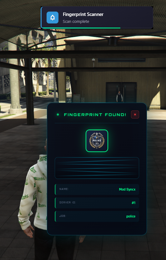 ModSyncX Fingerprint