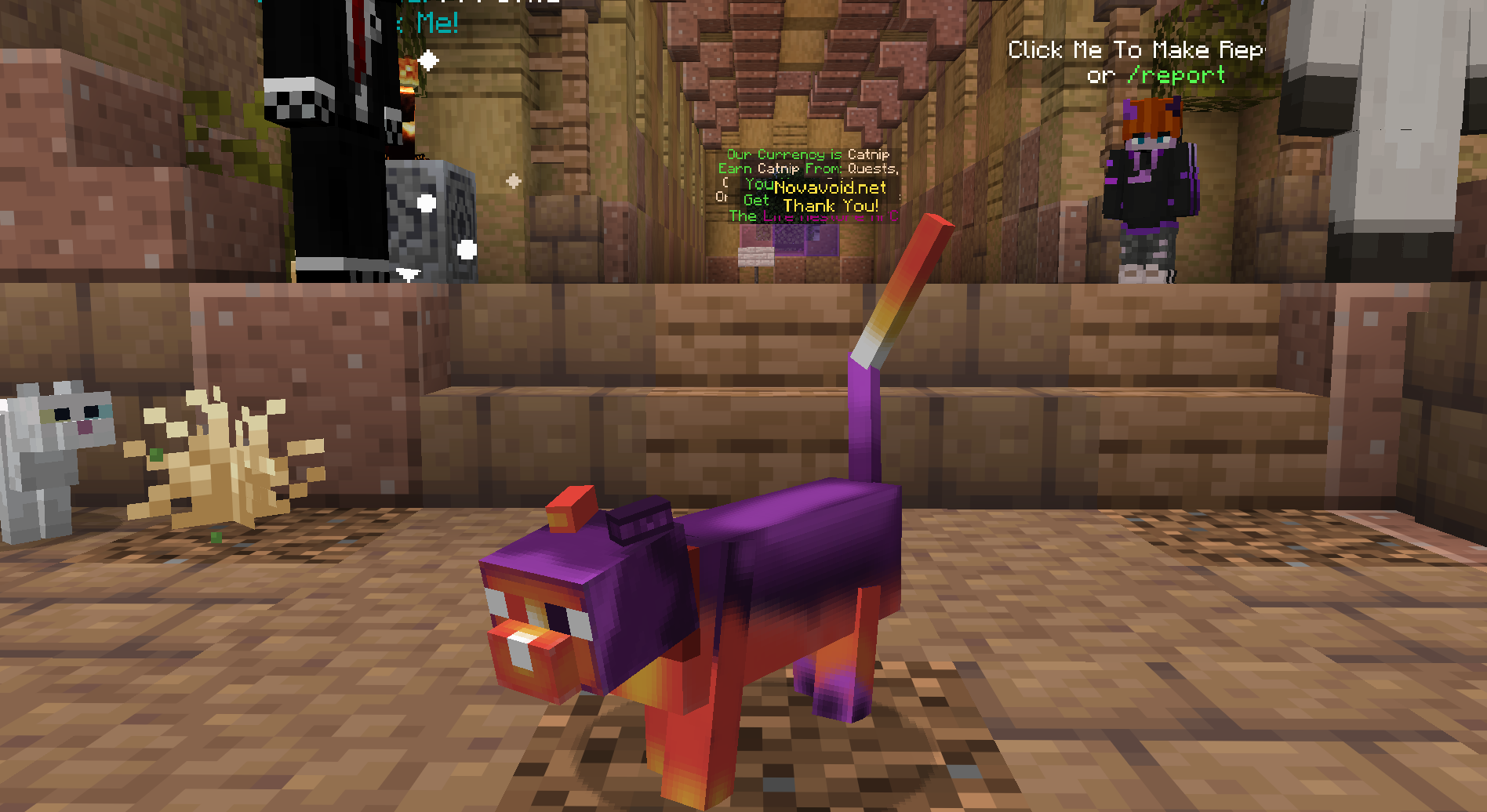 NovaVoid Cat — cosmetic Cat Skins item on the NovaVoid Cat Civilization Minecraft server