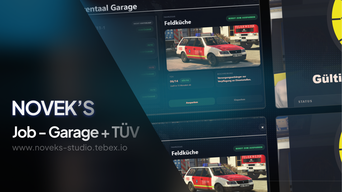 [ESCROW] Tüv + Jobgarage - ESX