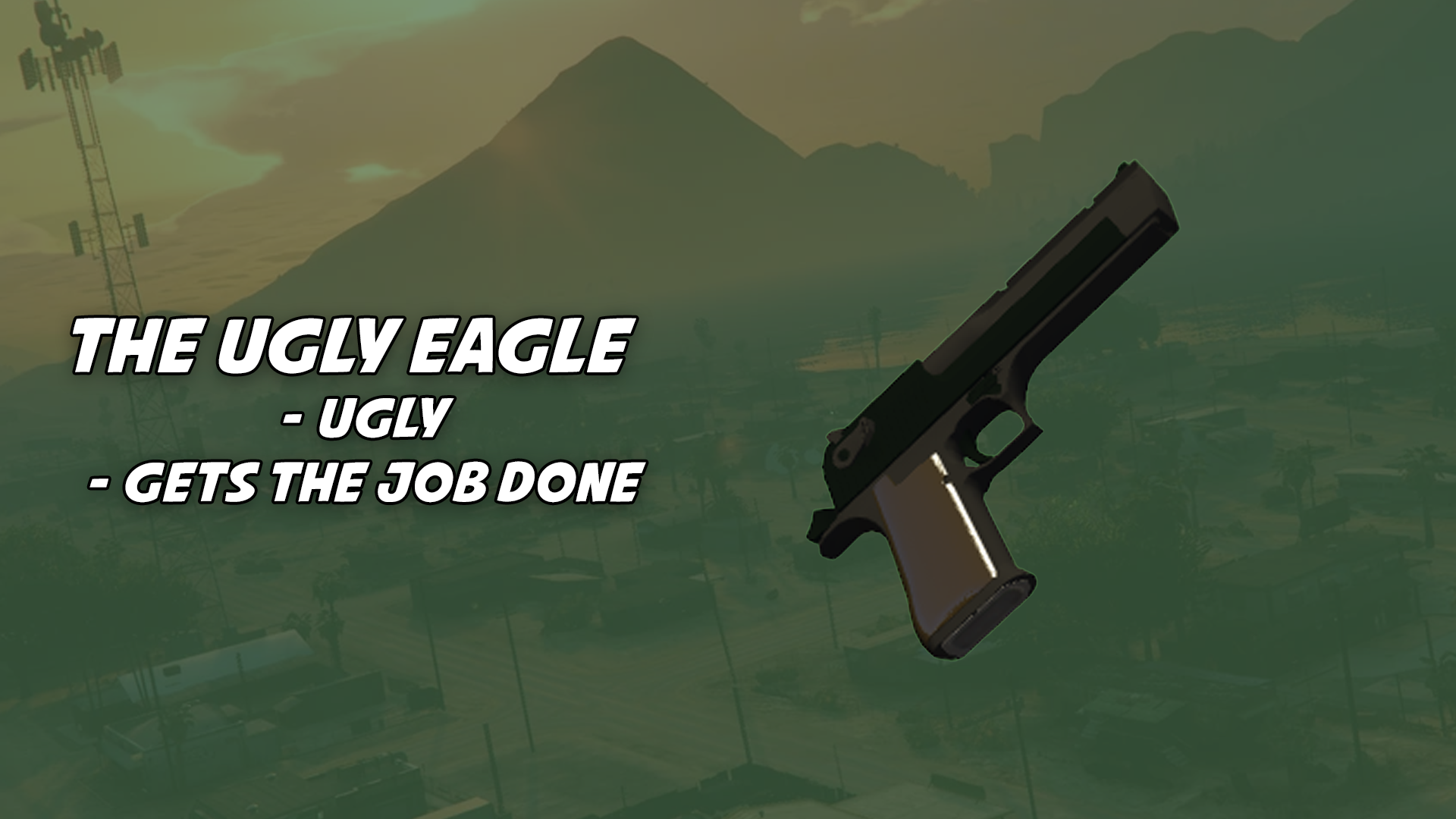 Ugly Eagle Pistol