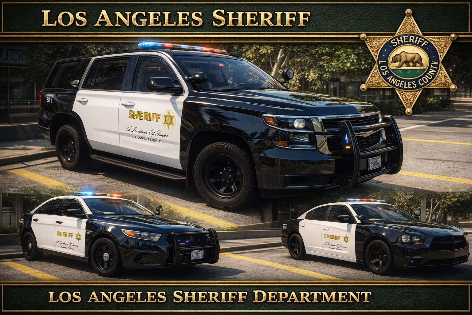 Los Angeles LS County Sheriff Pack [Debadged-Generic]