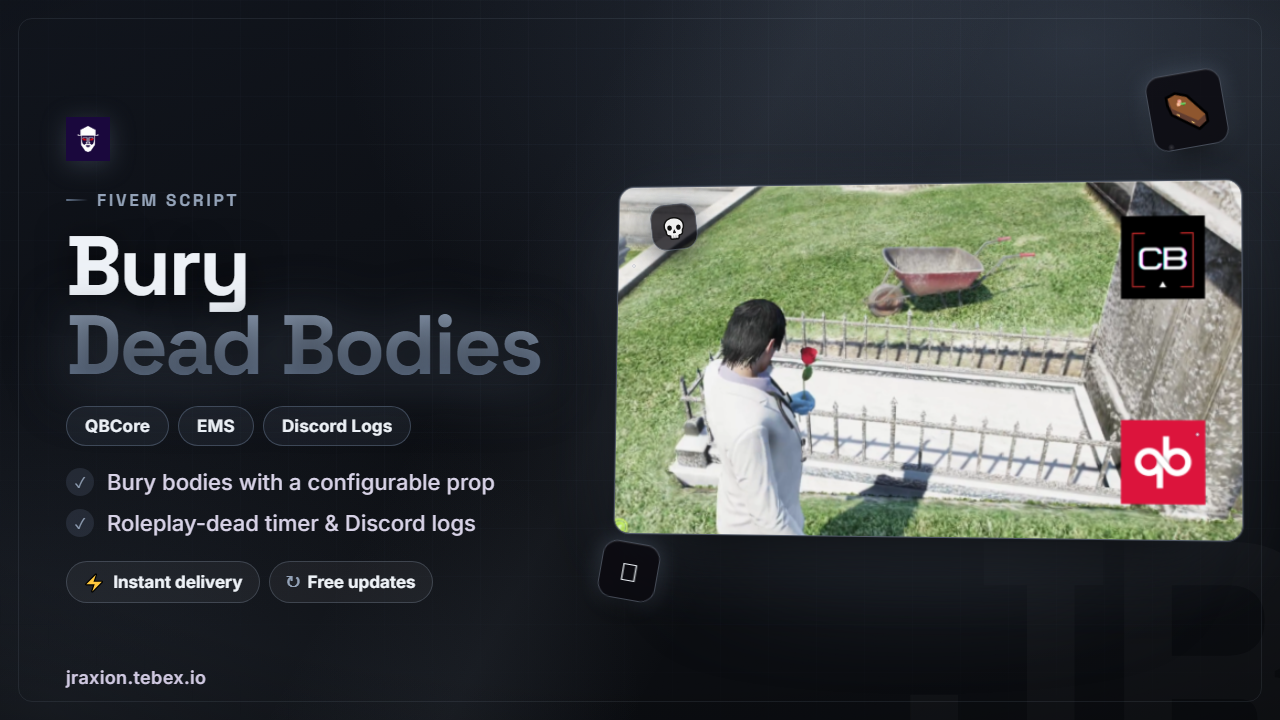 Bury Dead Body for EMS