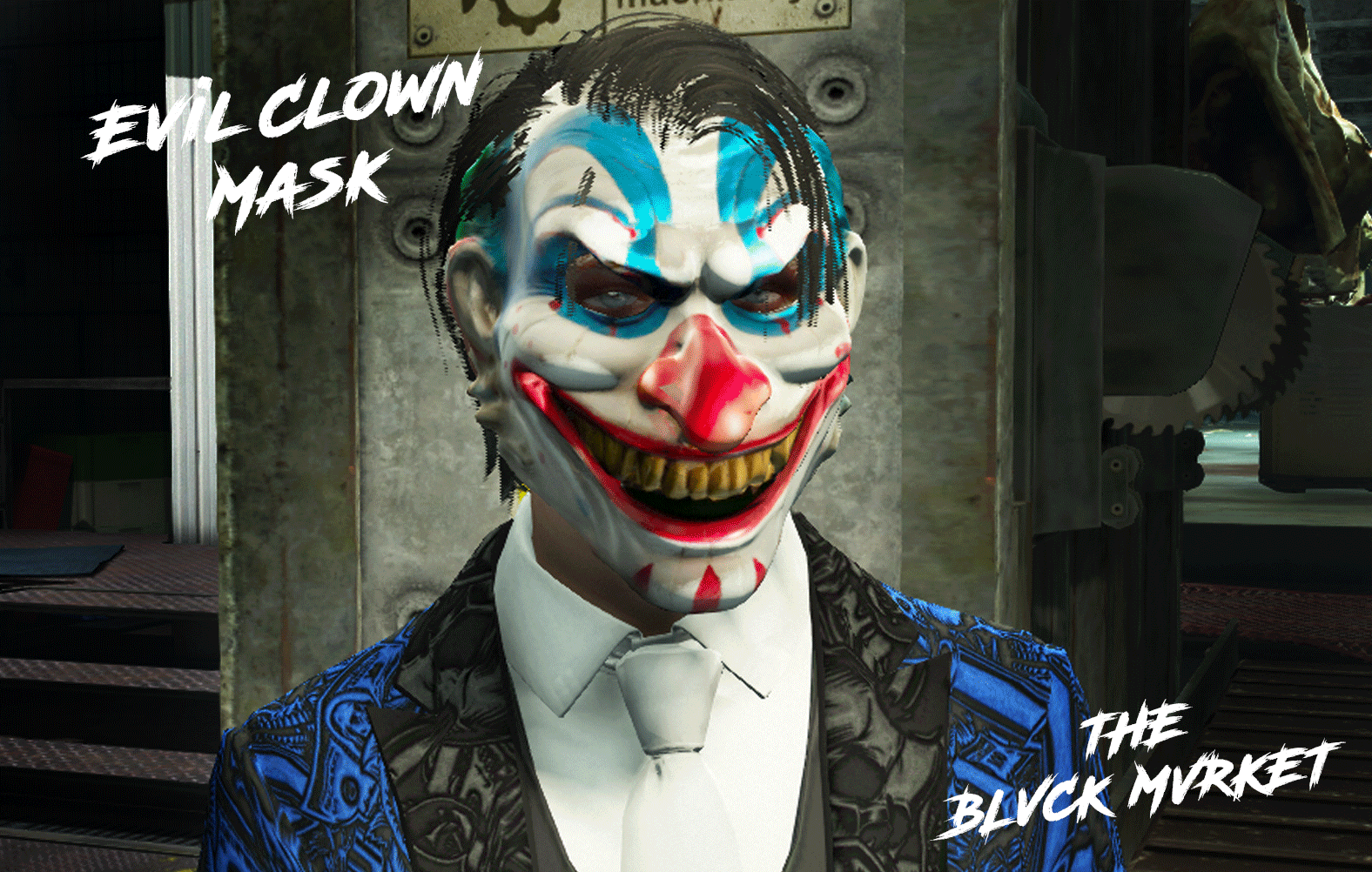 Evil Clown Mask