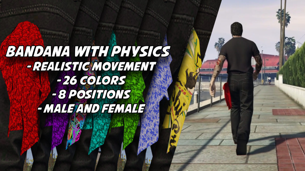 Realistic Bandana (+ Physics)