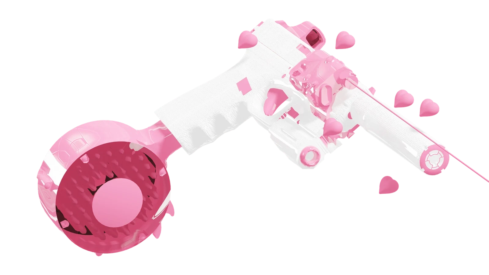 GIRLY AP - PINK HEARTS