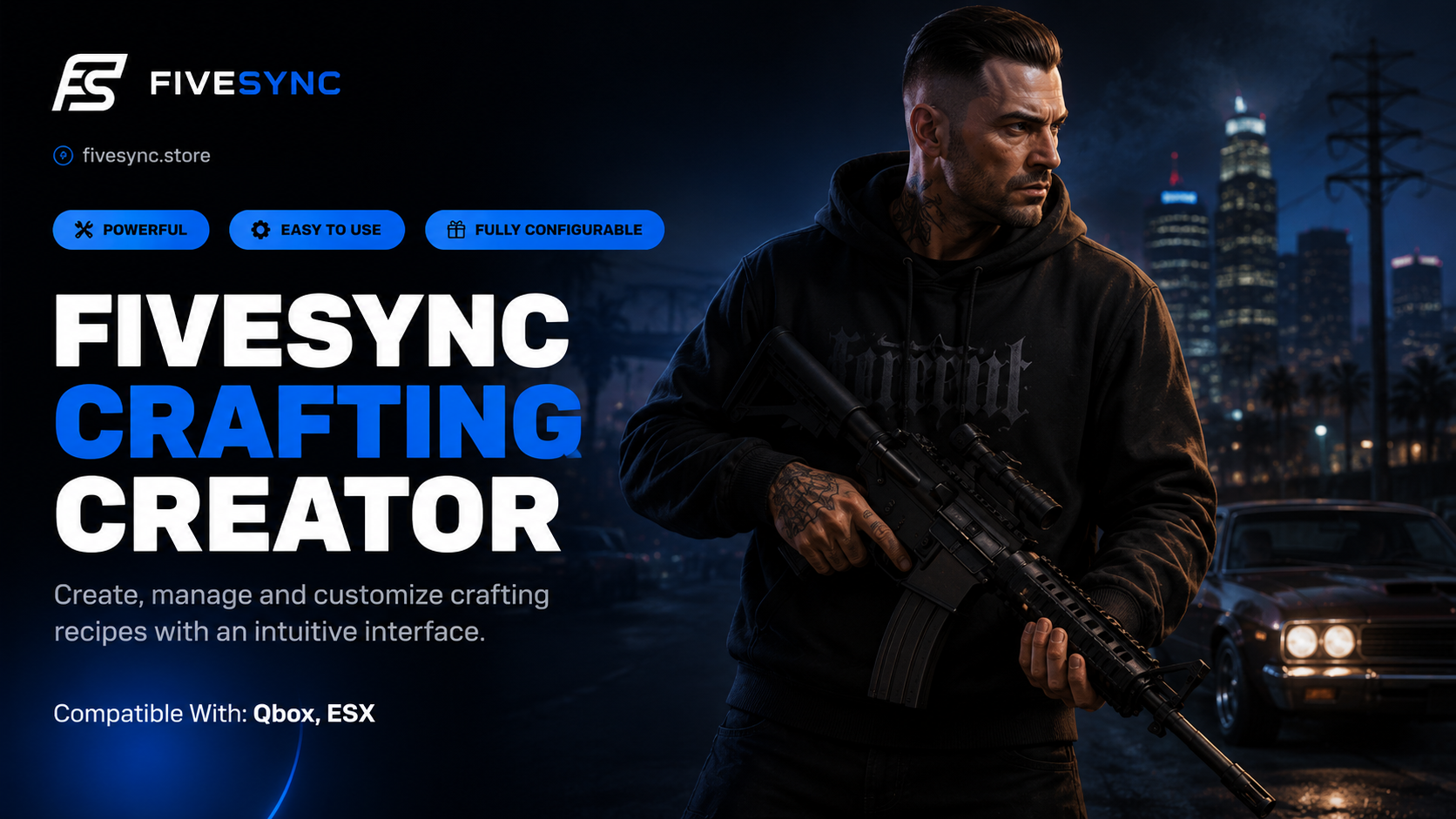 FiveSync Crafting Creator (ESCROW)