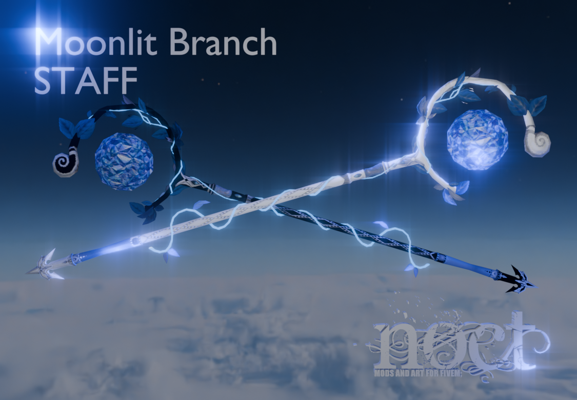 Moonlit Branch | Staff