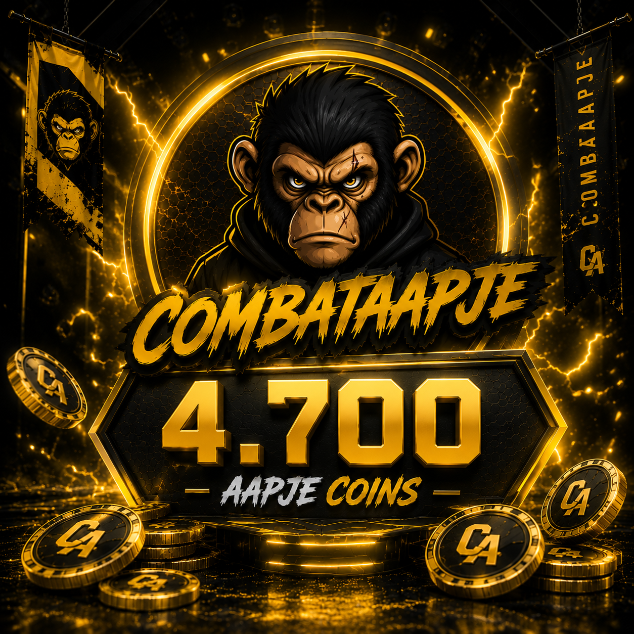 4.700 Aapje Coins