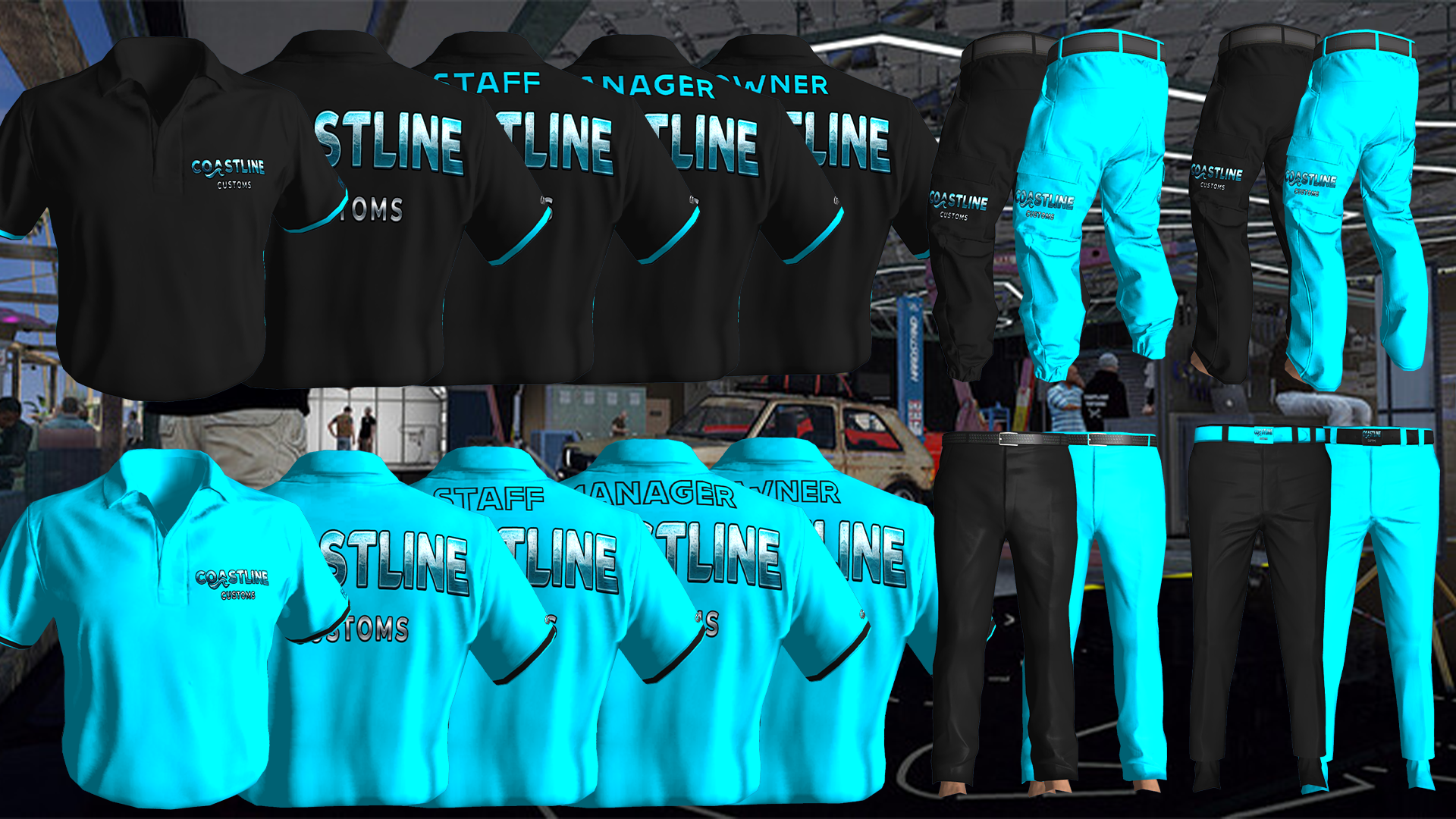 Coastline Customs Uniform 2 [M+F]