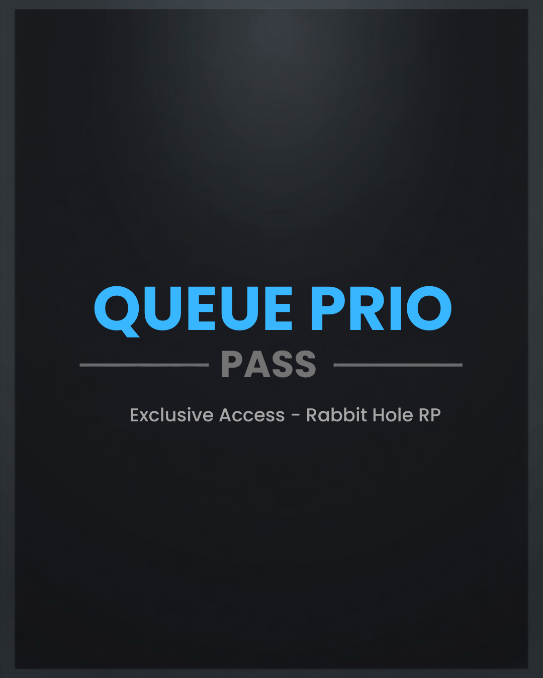 Queue Priority (Tier 1)