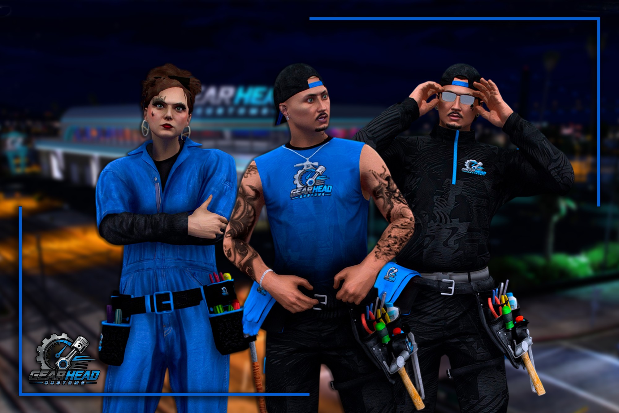 GearHead Customs Mechanic Uniform