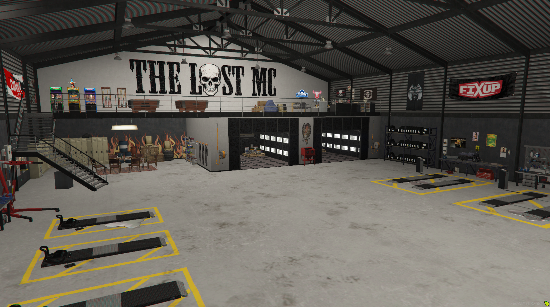 The Lost MC Gang Base