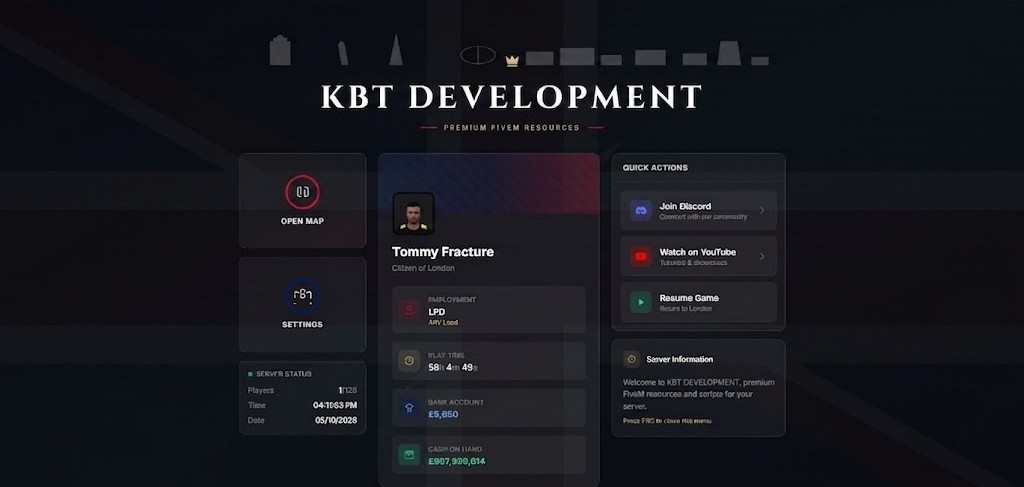 KBT - Pause Menu