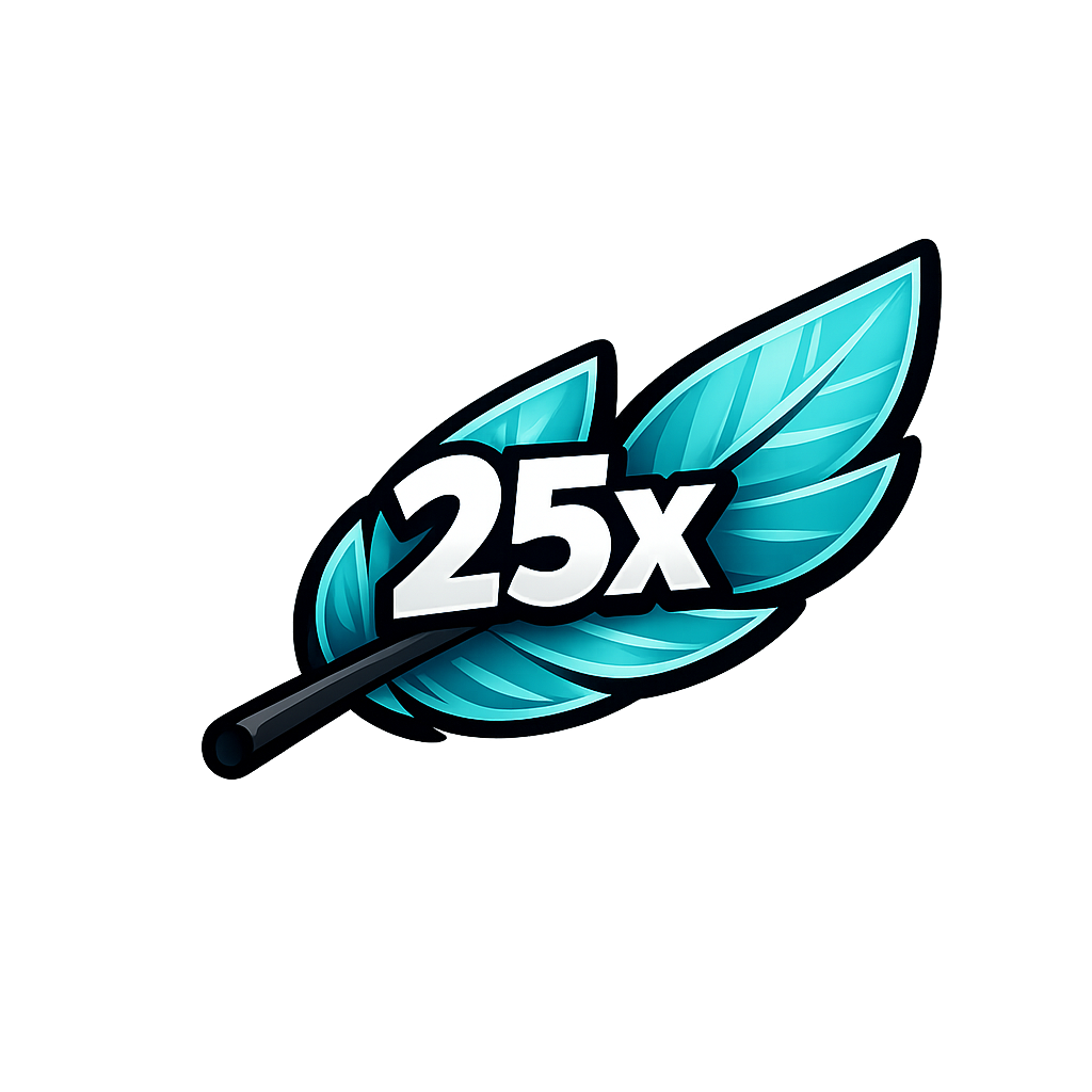 25x Feathers