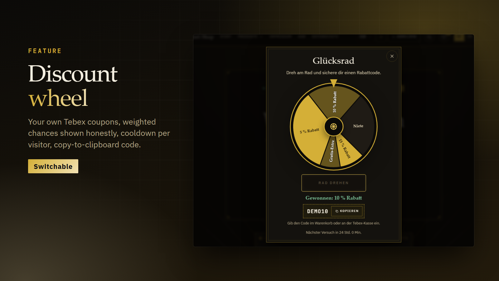 CrankChaos Tebex Template · Regal – Bild 2