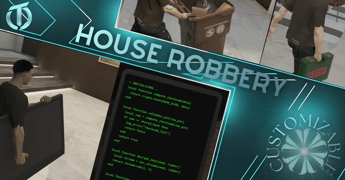 HOUSE ROBBERY [QB/QBX/ESX]