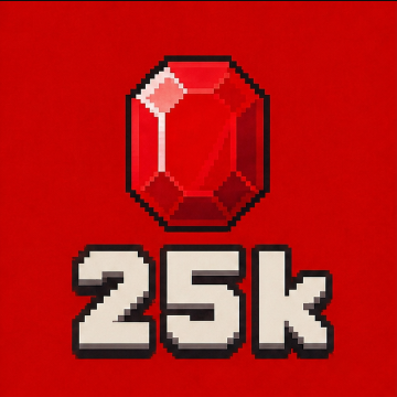 25000 Rubies