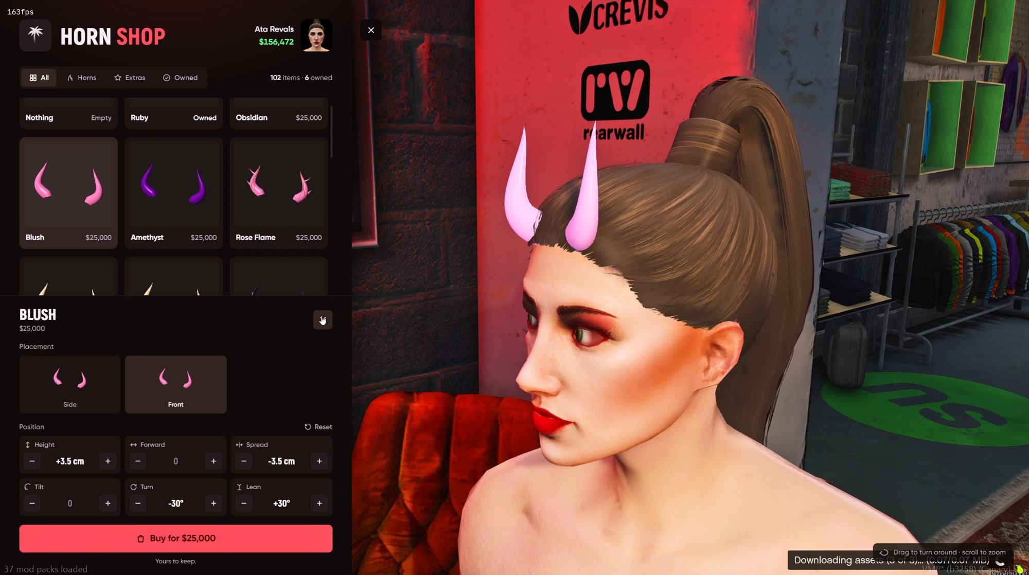 [Head Horns Shop] ESX QBCore {OPEN}