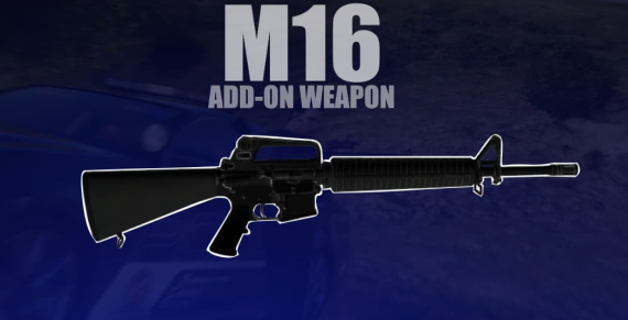 Add-On Weapon M16 [2K + 4K Textures]