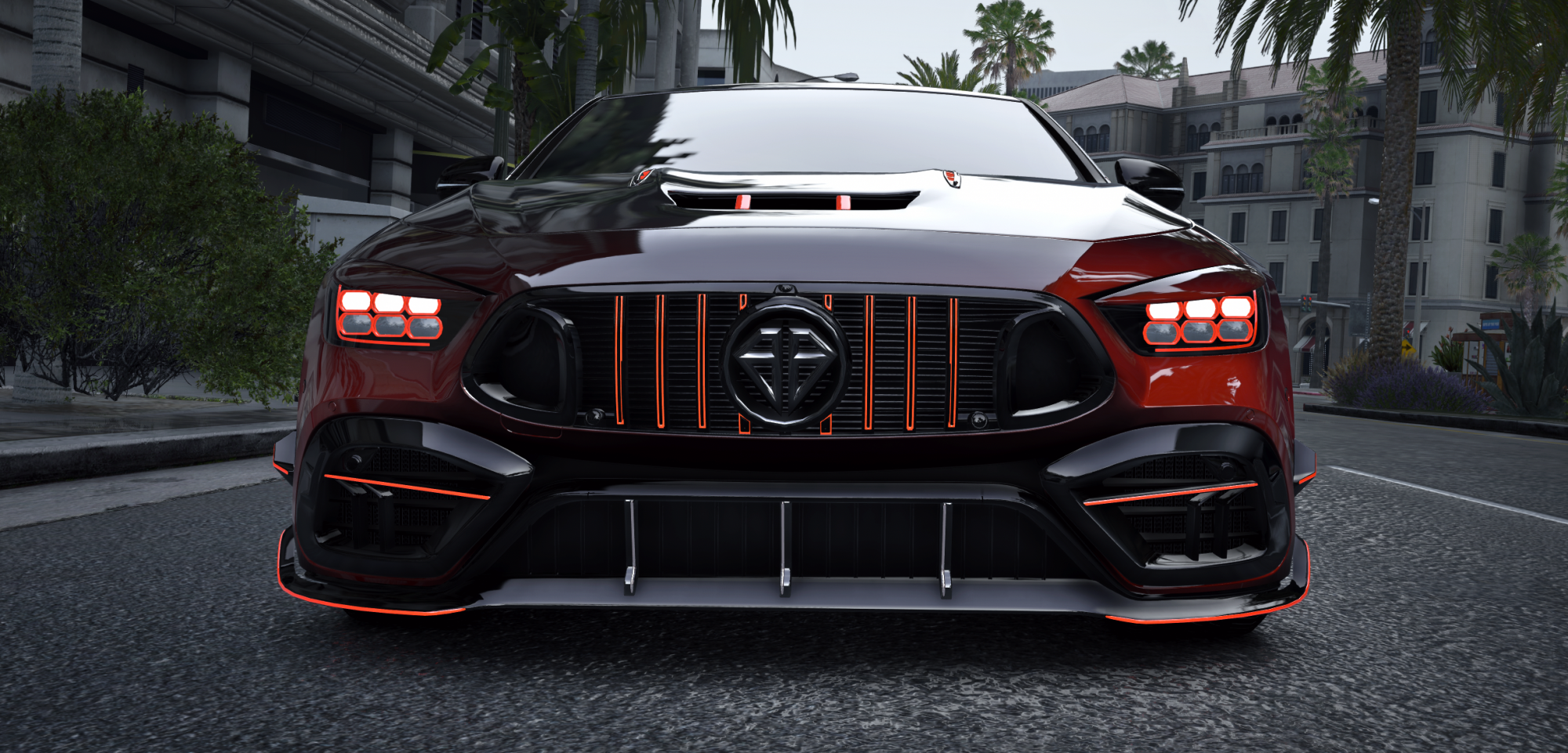 Benefactor GTB | HEX x LA Cars view 3