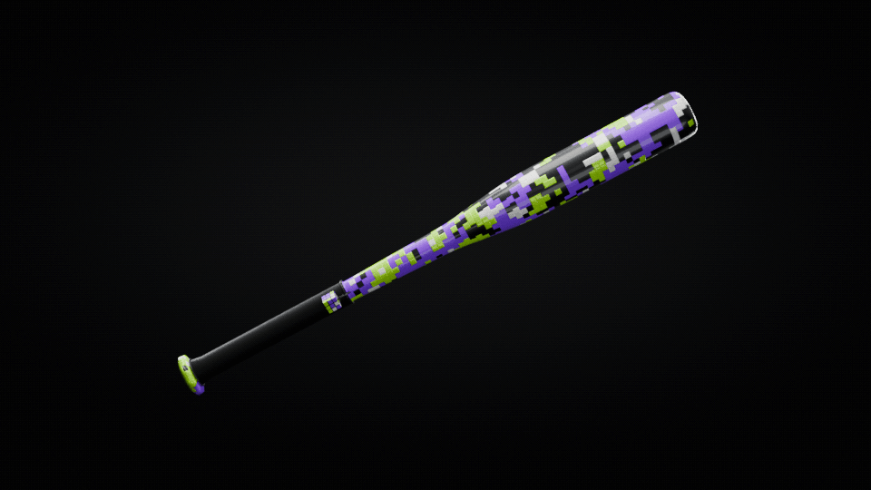 Toxic Pixel Bat