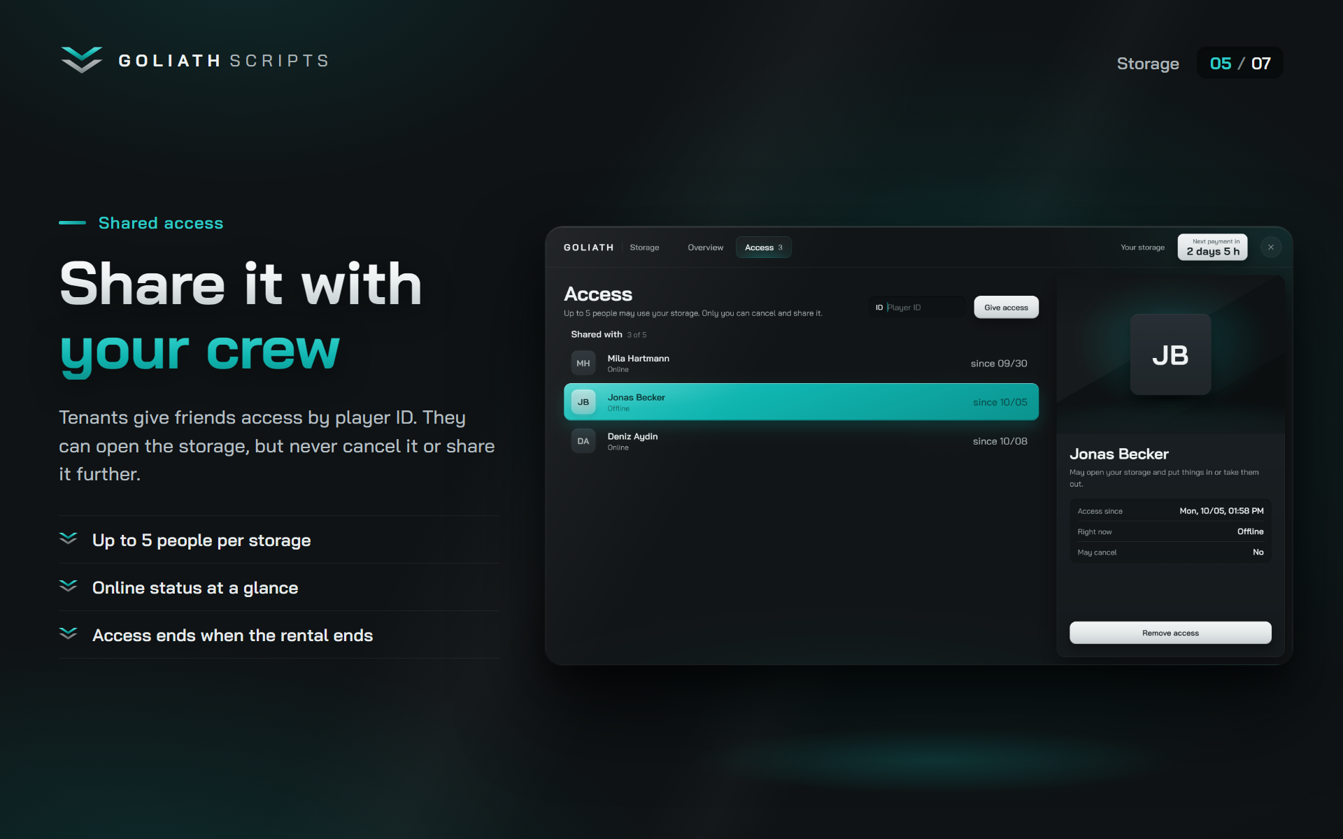OPEN - Storage FiveM script, screenshot 5