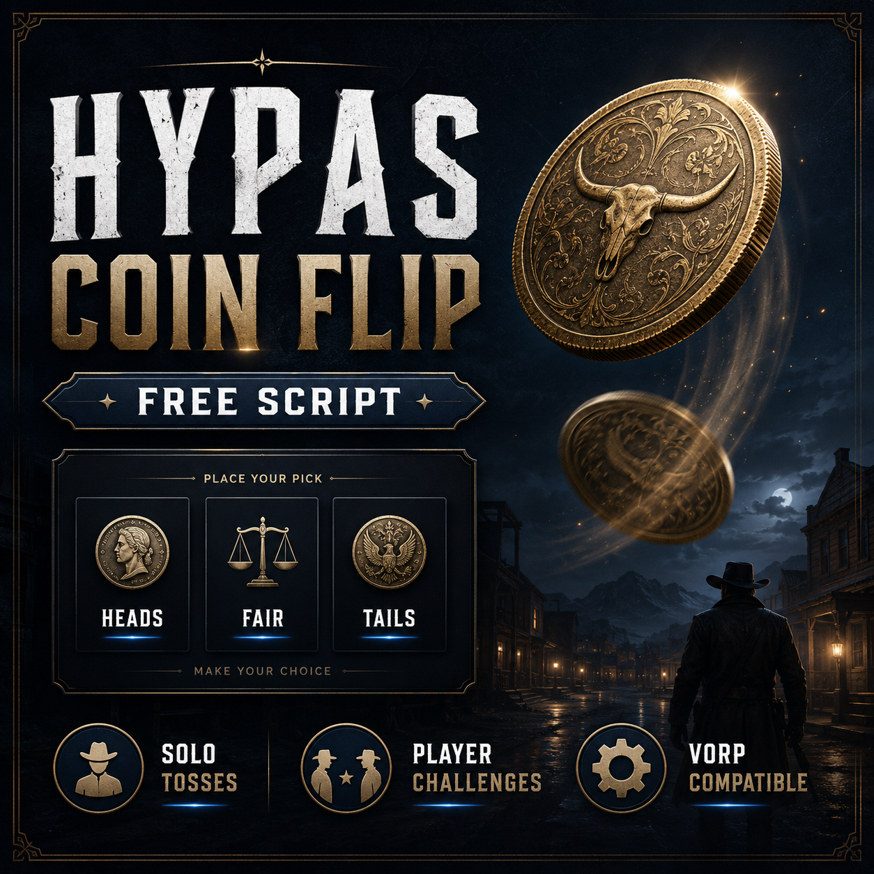 Hypa's Coinflip - (RedM, VORP)  *FREE*