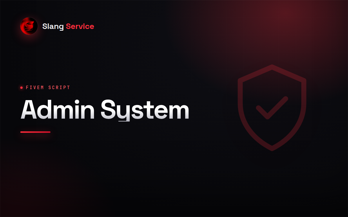 Admin System