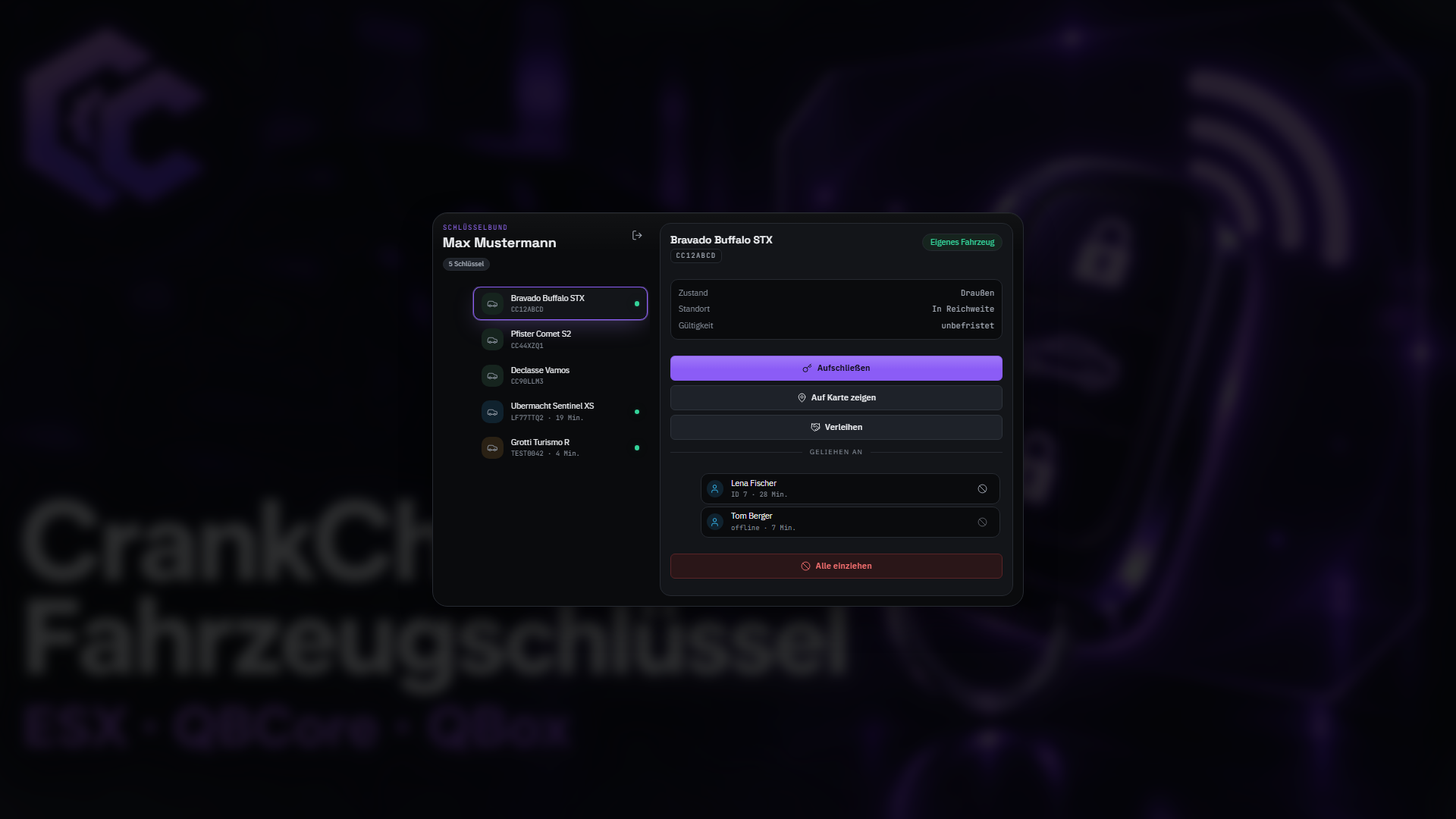 CrankChaos Fahrzeugschlüssel – Bild 4