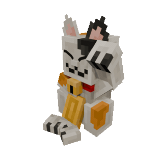 Lucky Cat — cosmetic Furniture v1 item on the NovaVoid Cat Civilization Minecraft server