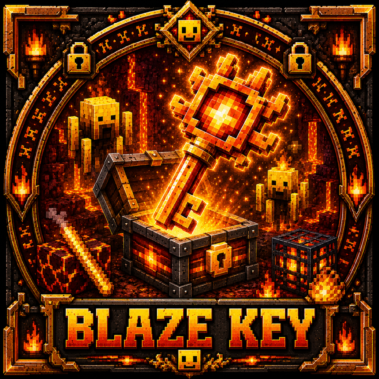 1x BLAZE KEY