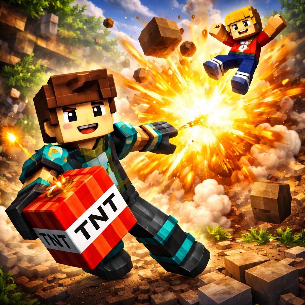 Explosión de TNT