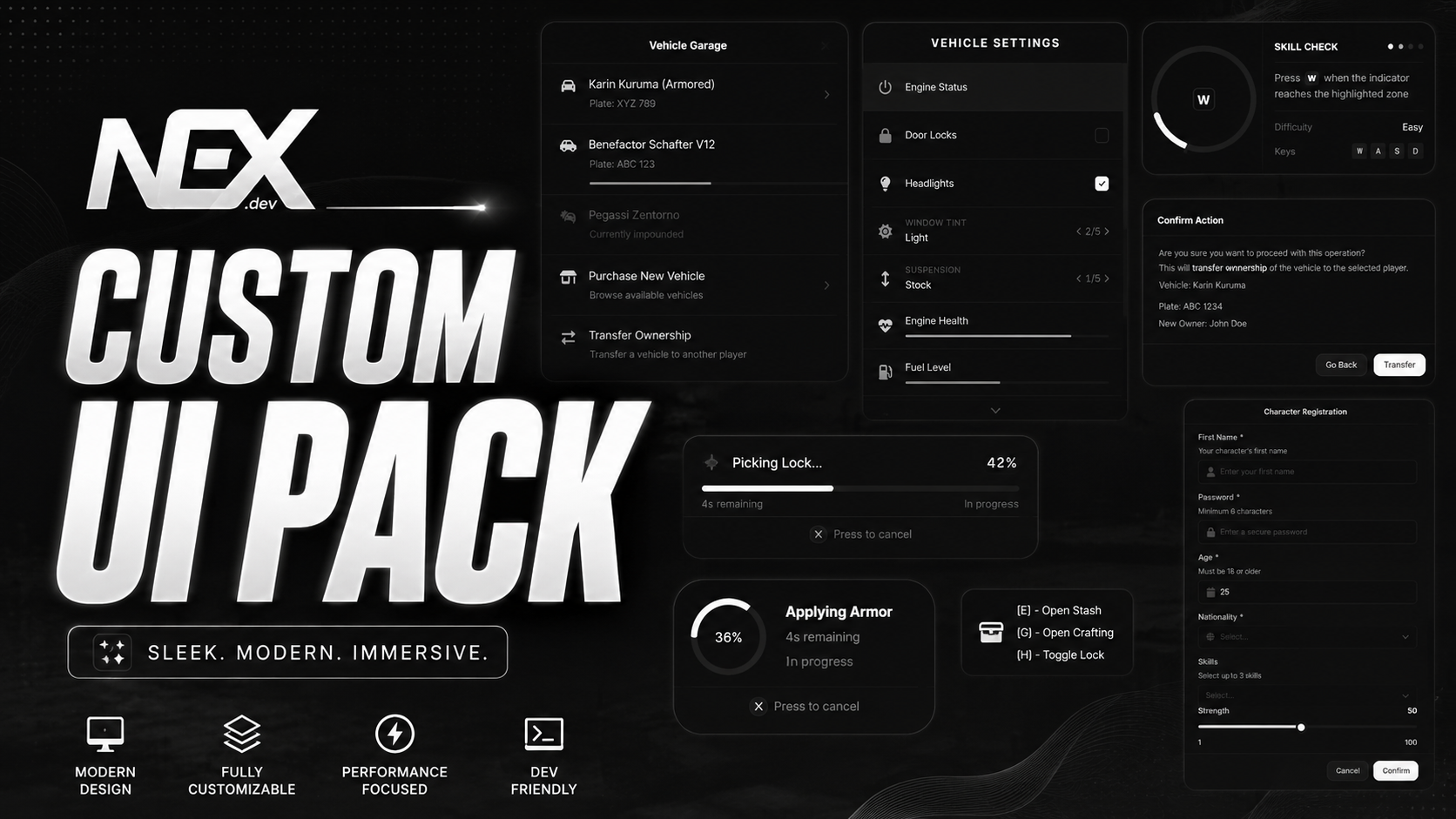 Custom UI Pack