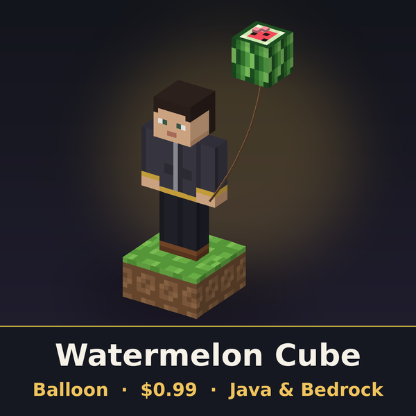 Watermelon Cube Balloon