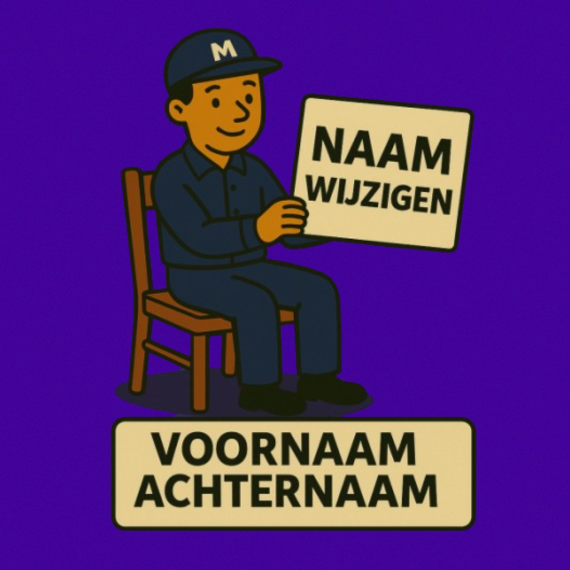 Voornaam en achternaam aanpassing
