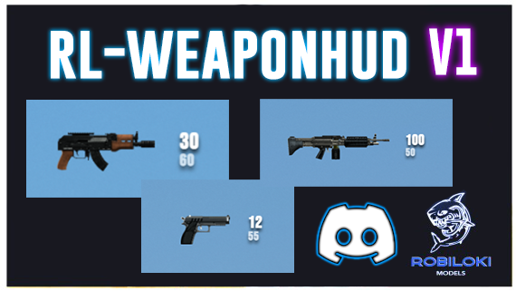[ESX & QBCORE]  RL_WeaponHud