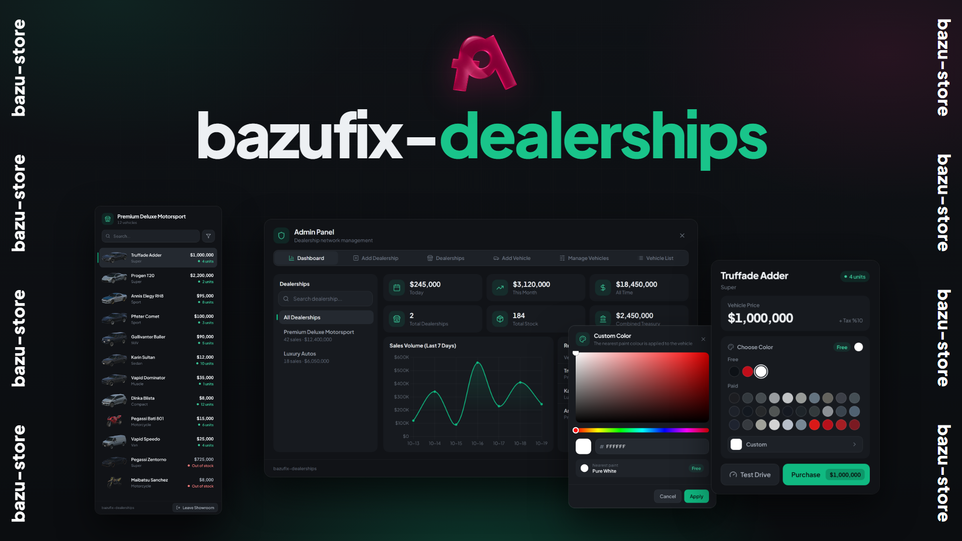 BazuFix Dealerships