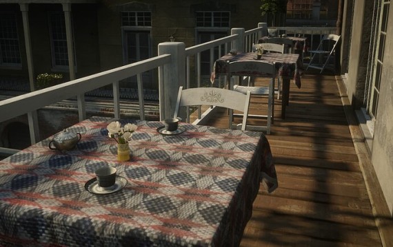 Tea room in chinatown Saint Denis