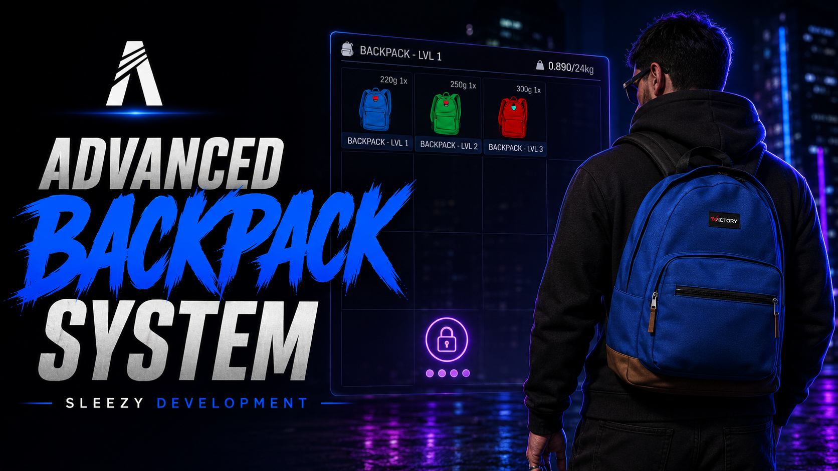 Sleezy Custom Backpacks (QBCore & Qbox)