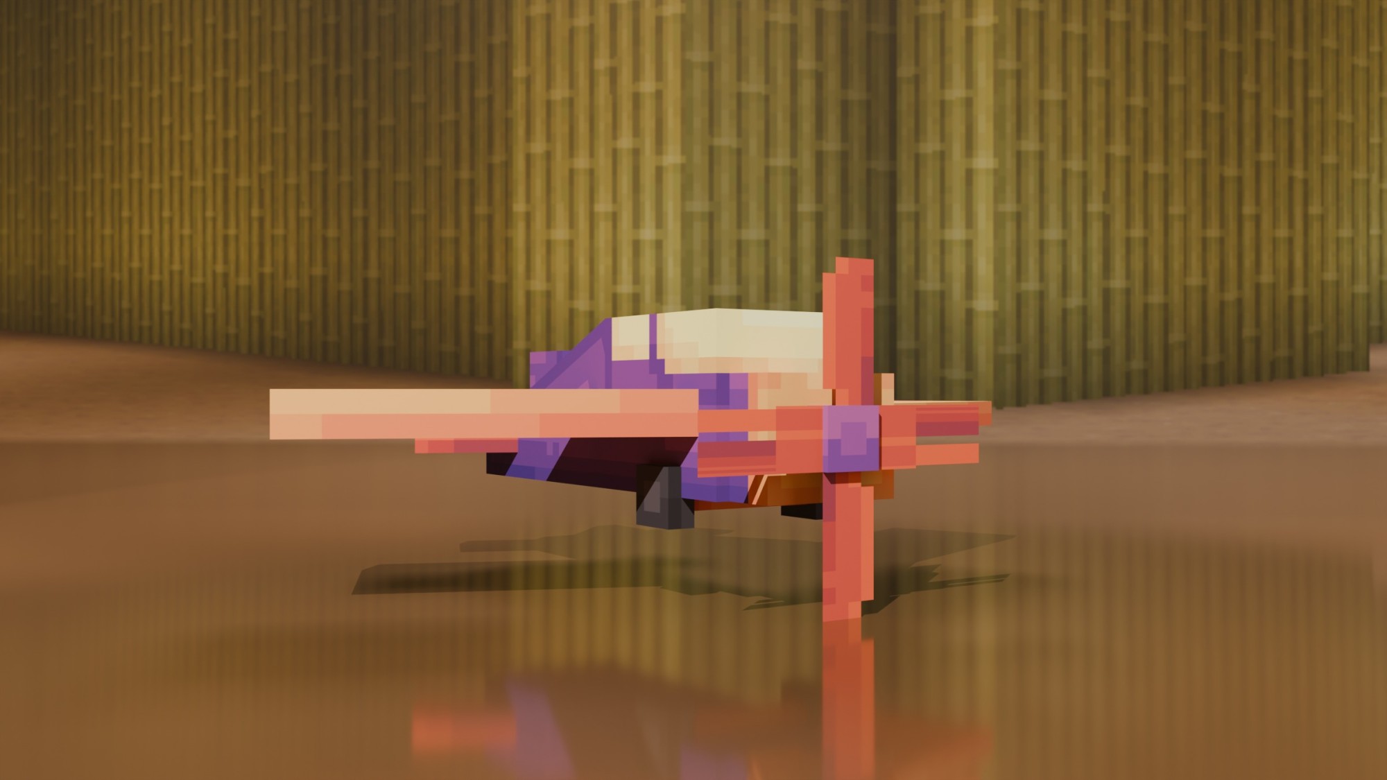 Toy Plane — cosmetic Furniture v2 item on the NovaVoid Cat Civilization Minecraft server