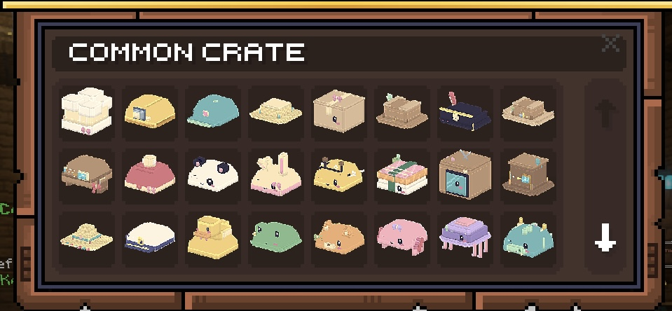 Hat Parade Crate