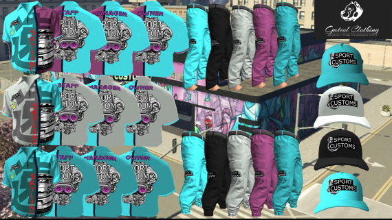 Sport Customs 2JZ 4 (Male + Female)
