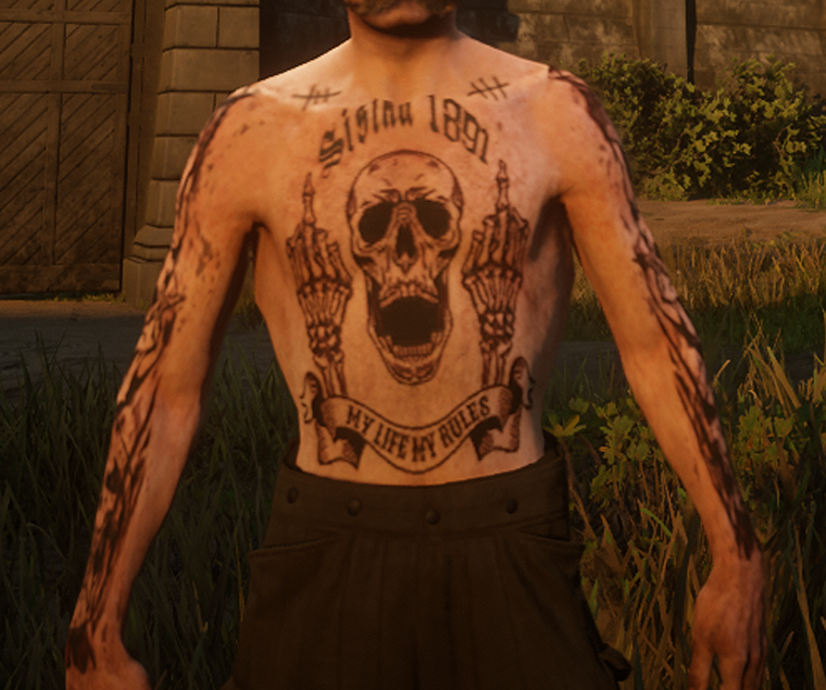 VIP TATTOO - OVERLAY 27