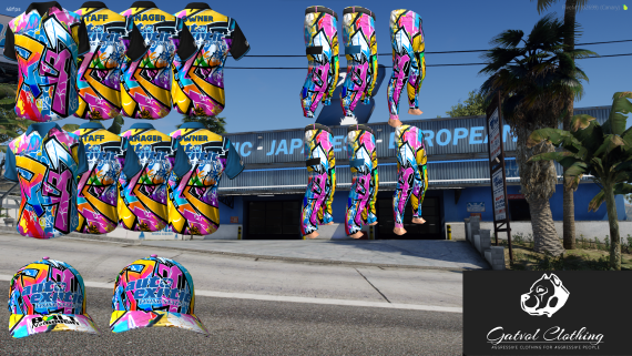 Auto Exotic Graffiti 1 (Male and Female)