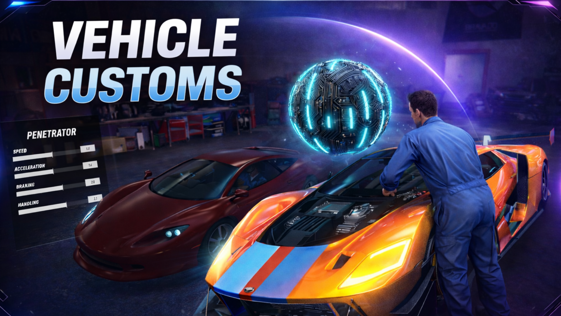 ORB Customs — vehicle customization system